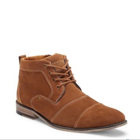 Steve Madden Other - Steve Madden Krane Suede Leather Boots Tan Sz 9 NWT
